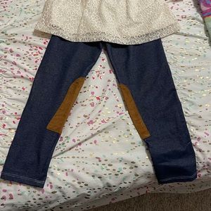 Nannette kids Boho lace and fringe outfit